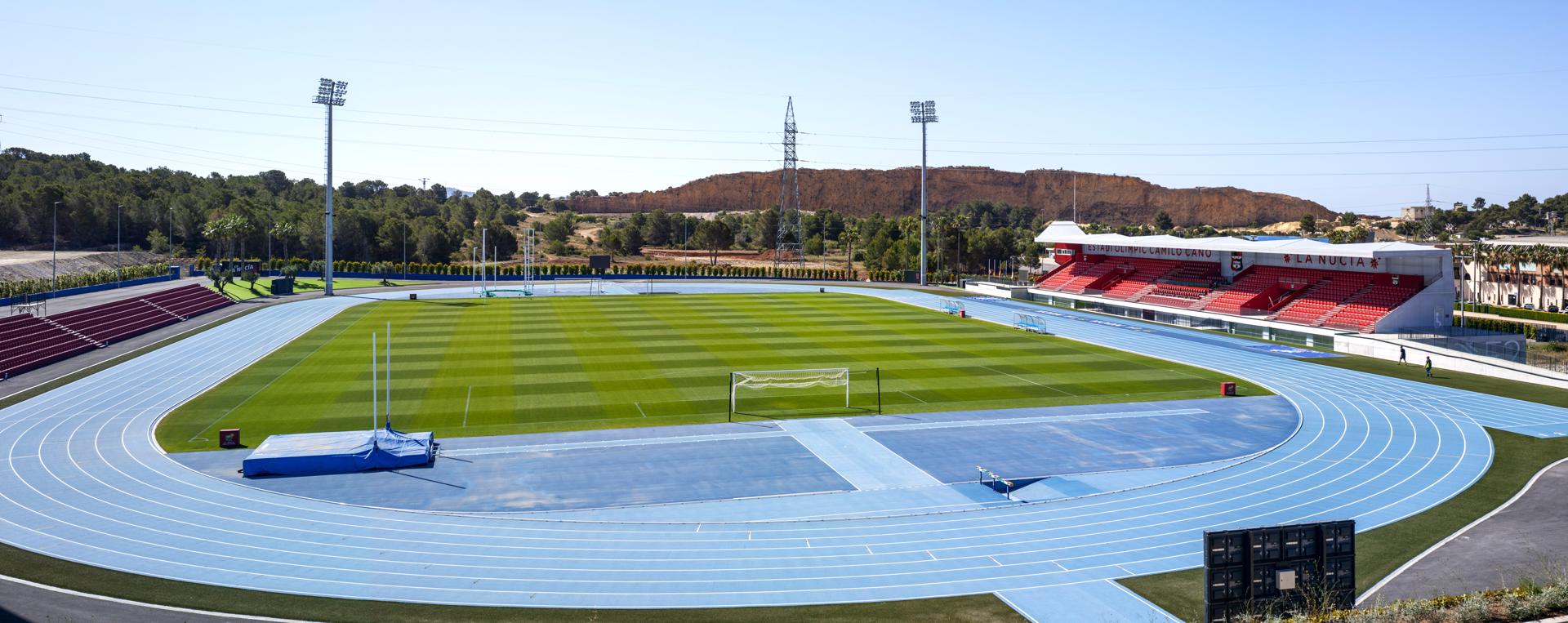 Sportcomplex en stadion in La Nucia, onderdeel van Ciudad del Deporte